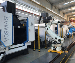 Automatic processing flexible line